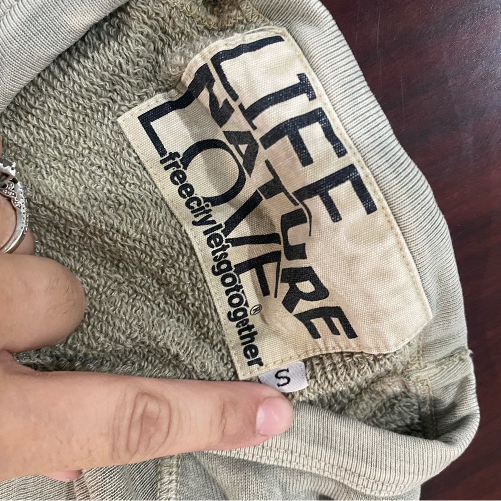 Freecity olive sweatshirt - Picture 2 of 2